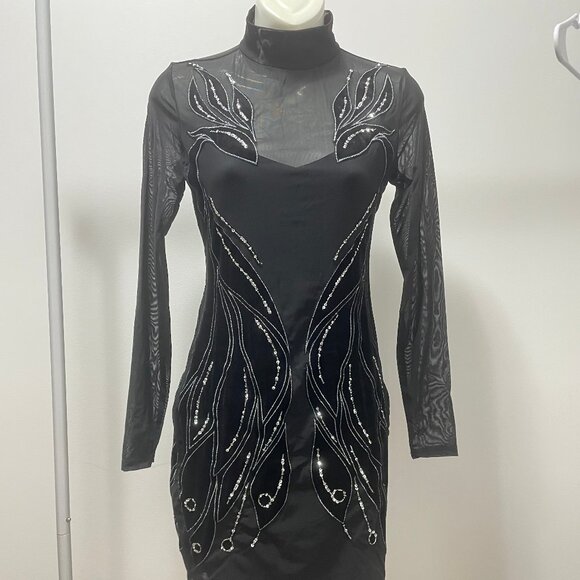 GUESS Sequin Dresses in black - Picture 1 of 12